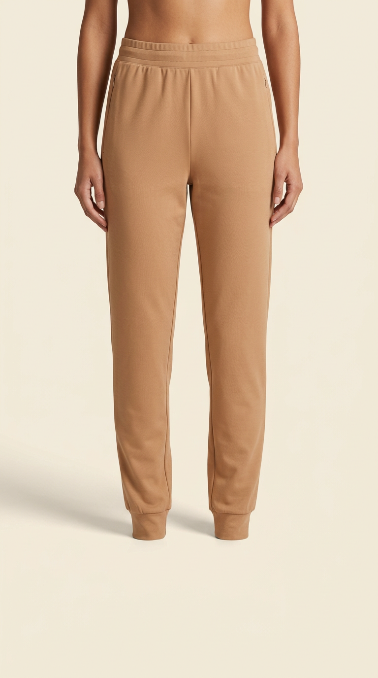 Minimalist Moisture-Wicking Joggers with Tapered Leg
