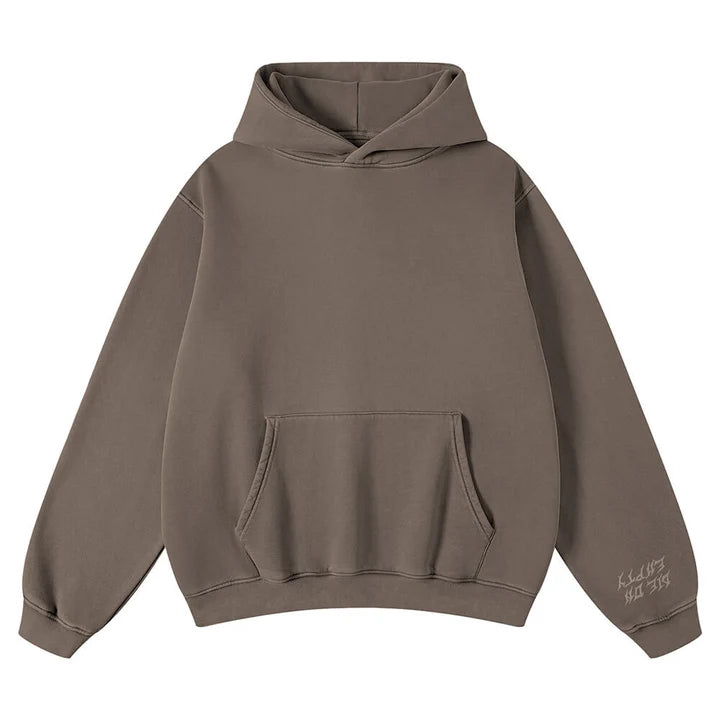Heavyweight Winter Hoodie - Walnut