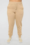 Tapered Training Joggers - Stone