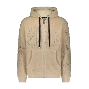 13 SHERPA ZIP UP HOODIE