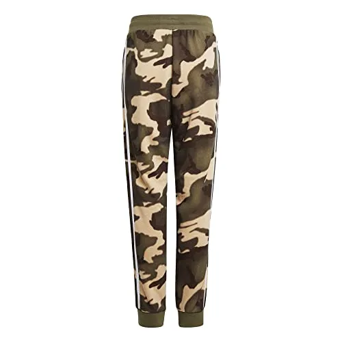 adidas Originals Kids' Camouflage Pants, Magic Beige/Multicolor, X-Small