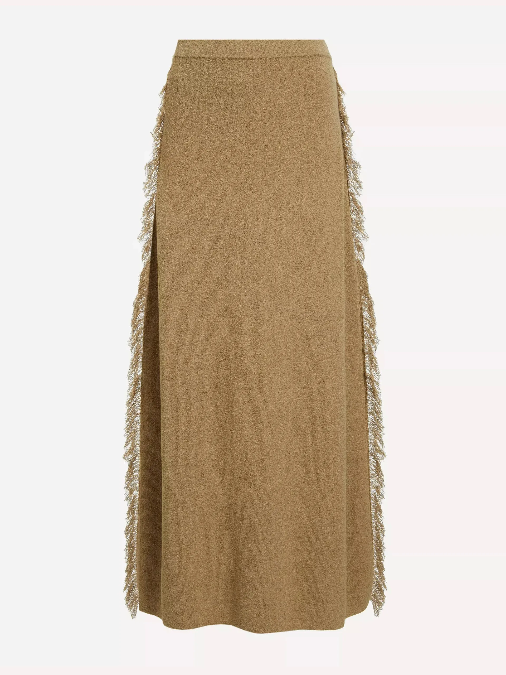 Albi fringe knit skirt