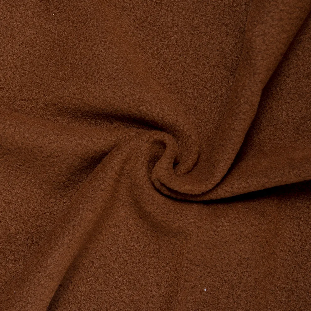 Anti-Pill Lambskin Fleece - Brown