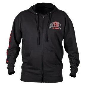 Arch Zip-Up Hoodie - Black