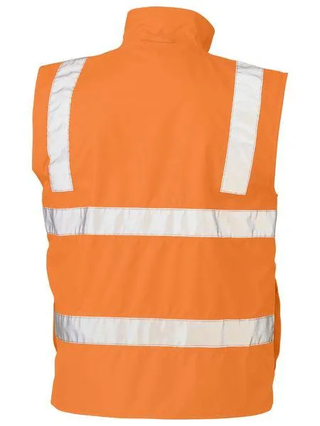 Bisley Taped Hi Vis Rail Wet Weather Vest (BV0364T)