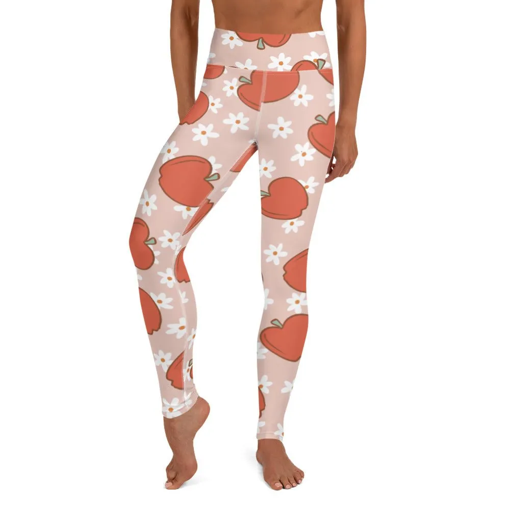 Boho Apple Yoga Leggings