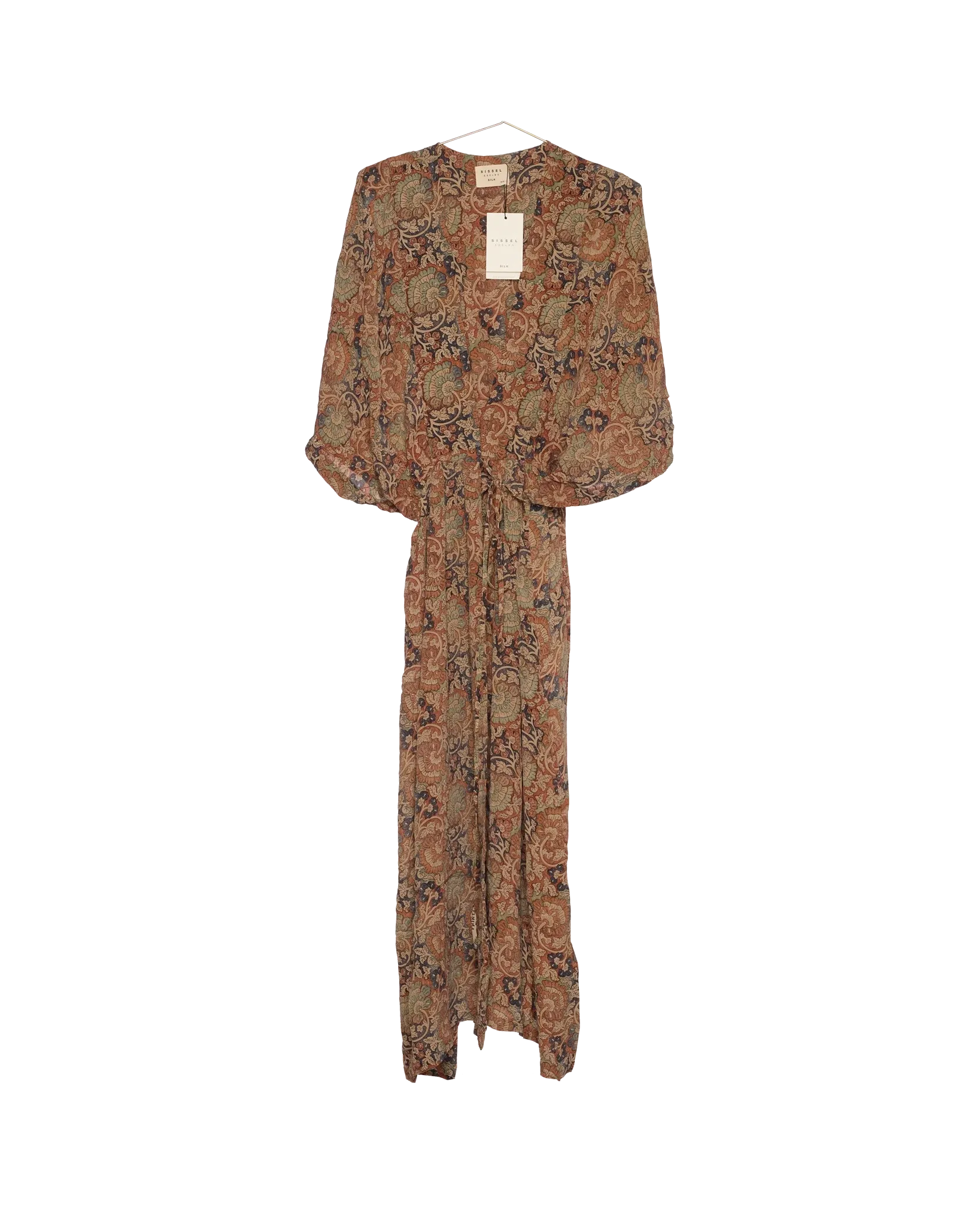 Brenda SILK Wrap Dress - No. 386