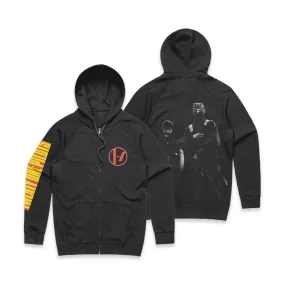 Clancy Blocksleeve Zip-Up Hoodie