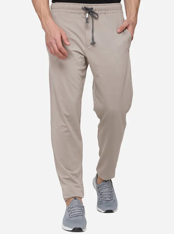 Cobblestone Solid Regular Fit Track Pants | JadeBlue