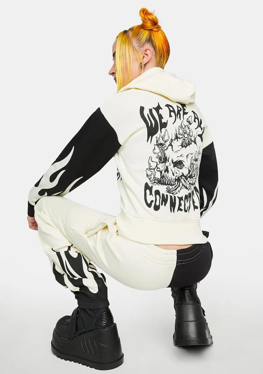 Connected Zip-Up Hoodie