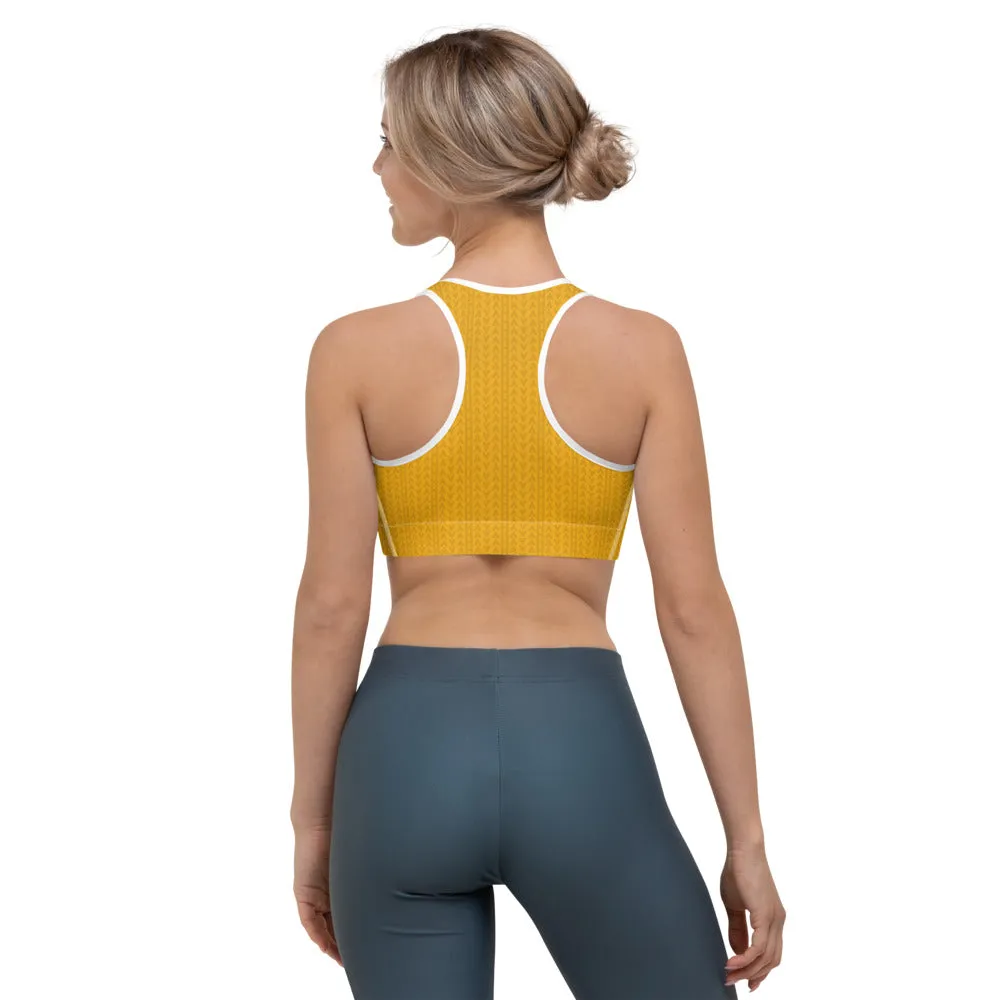 Day Lily Sports Bra