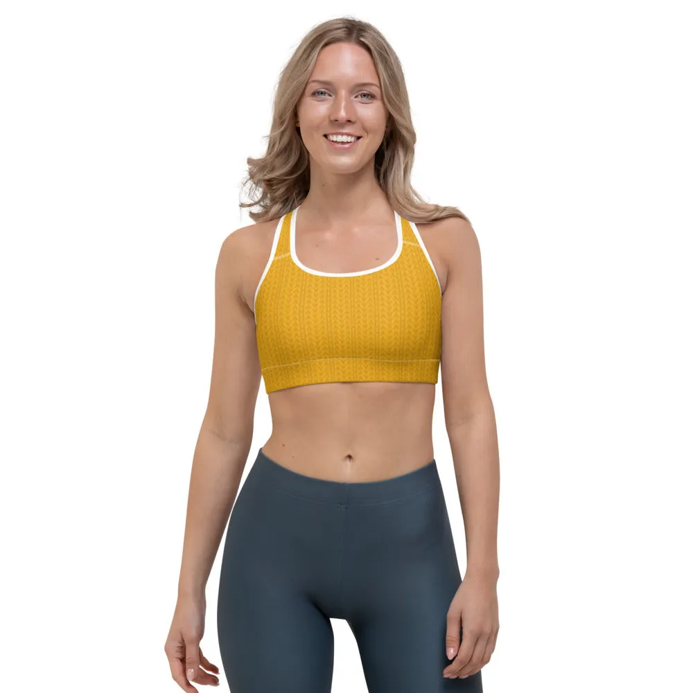 Day Lily Sports Bra