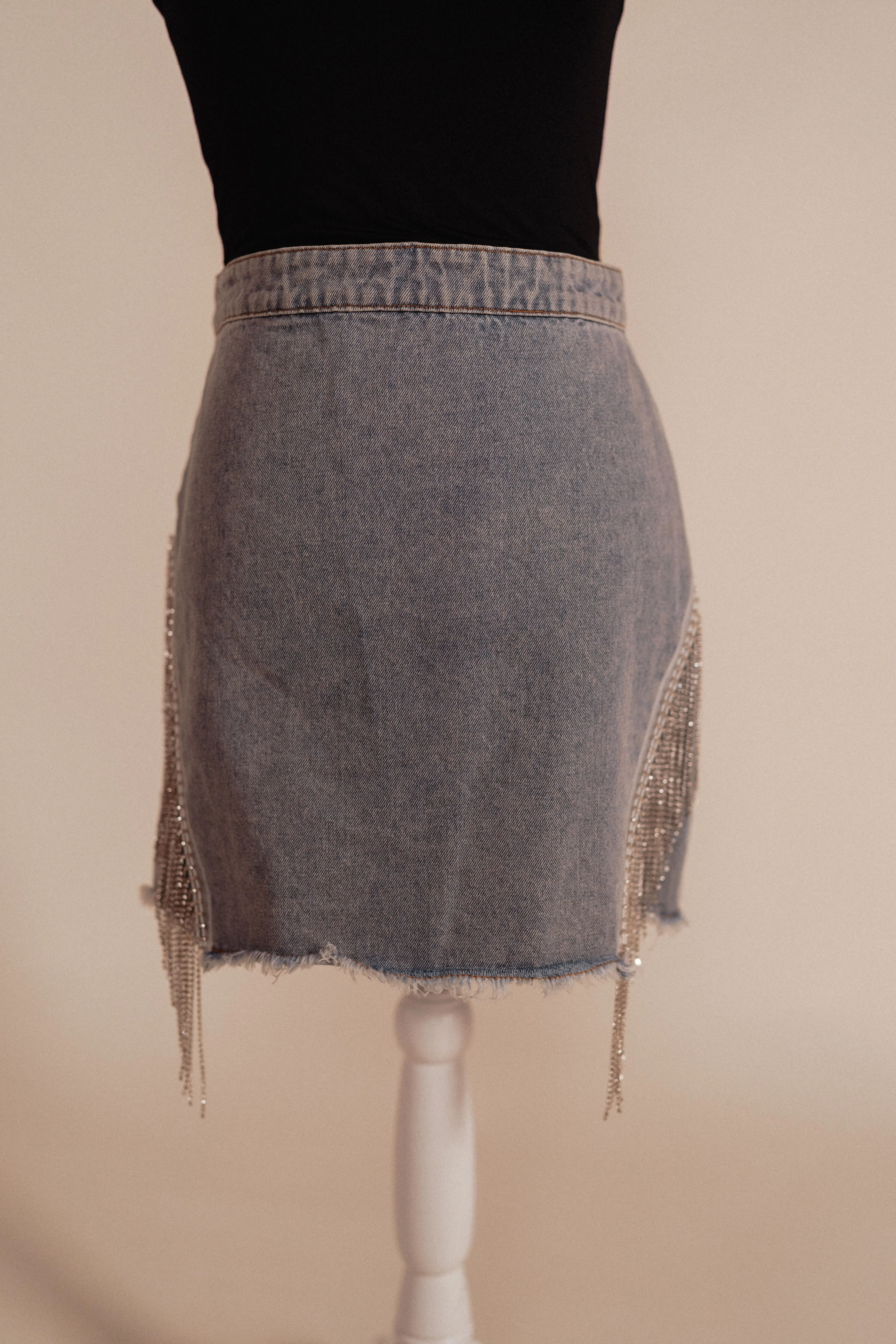 Denim Dazzle Skirt