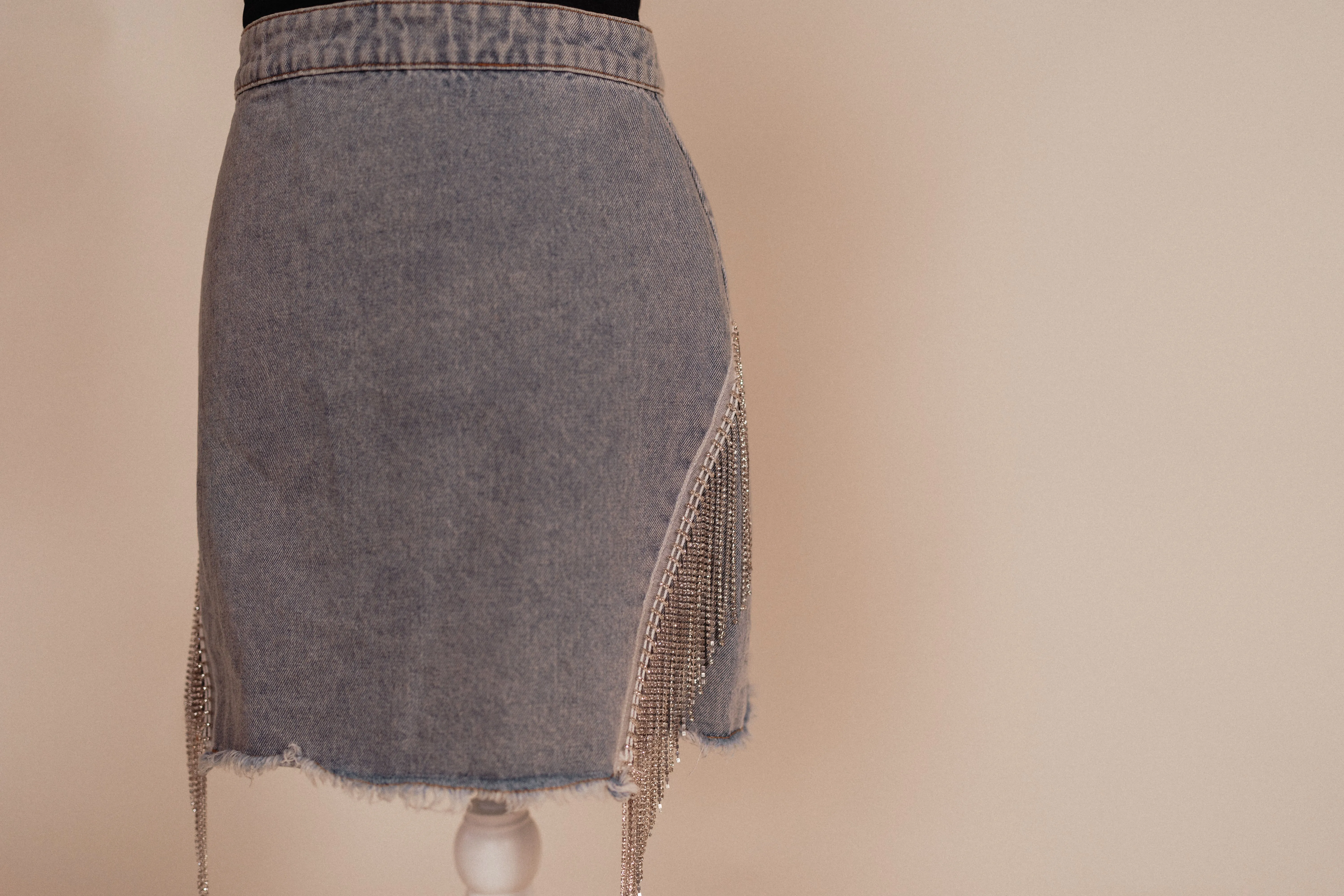 Denim Dazzle Skirt