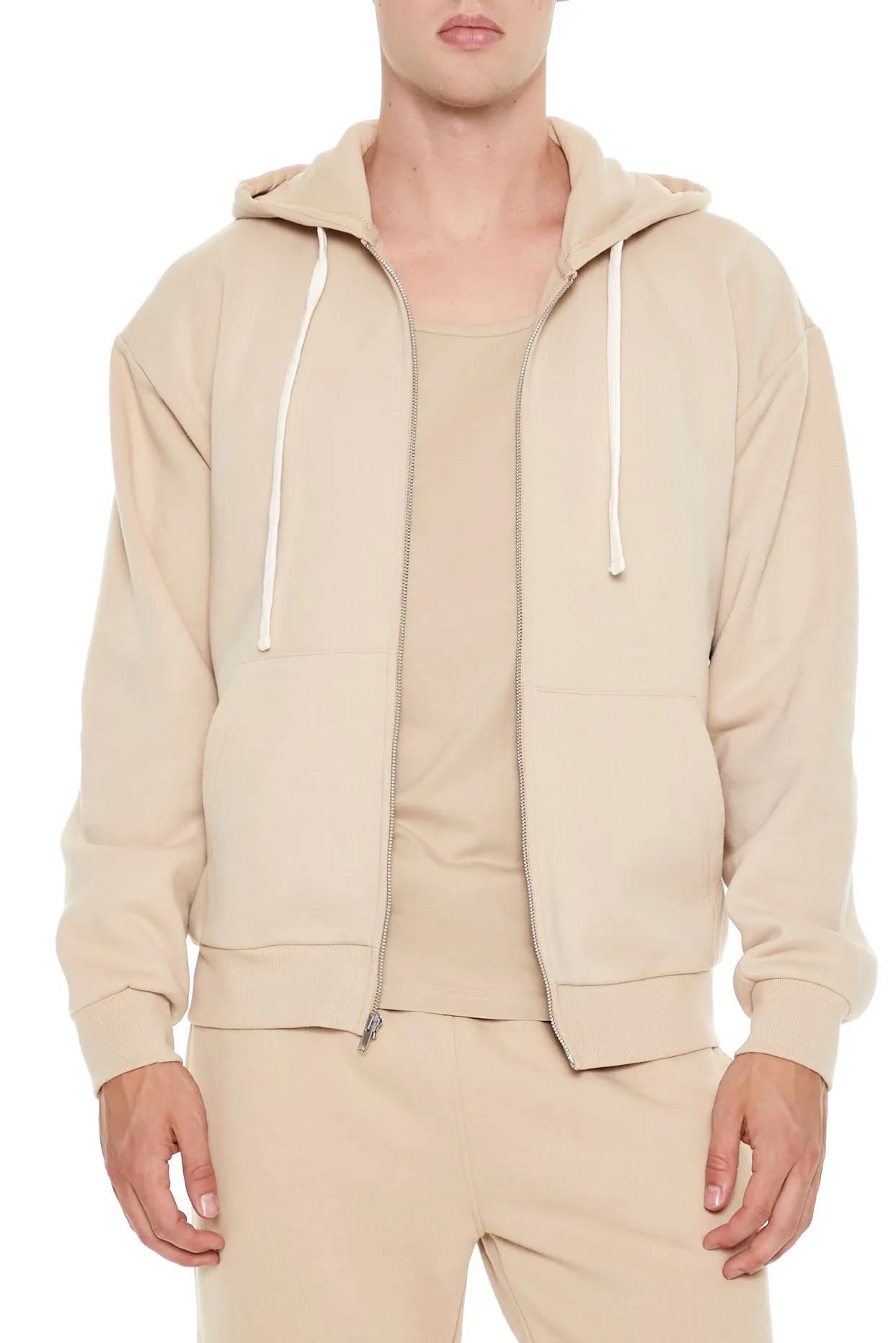 Fleece Zip-Up Hoodie