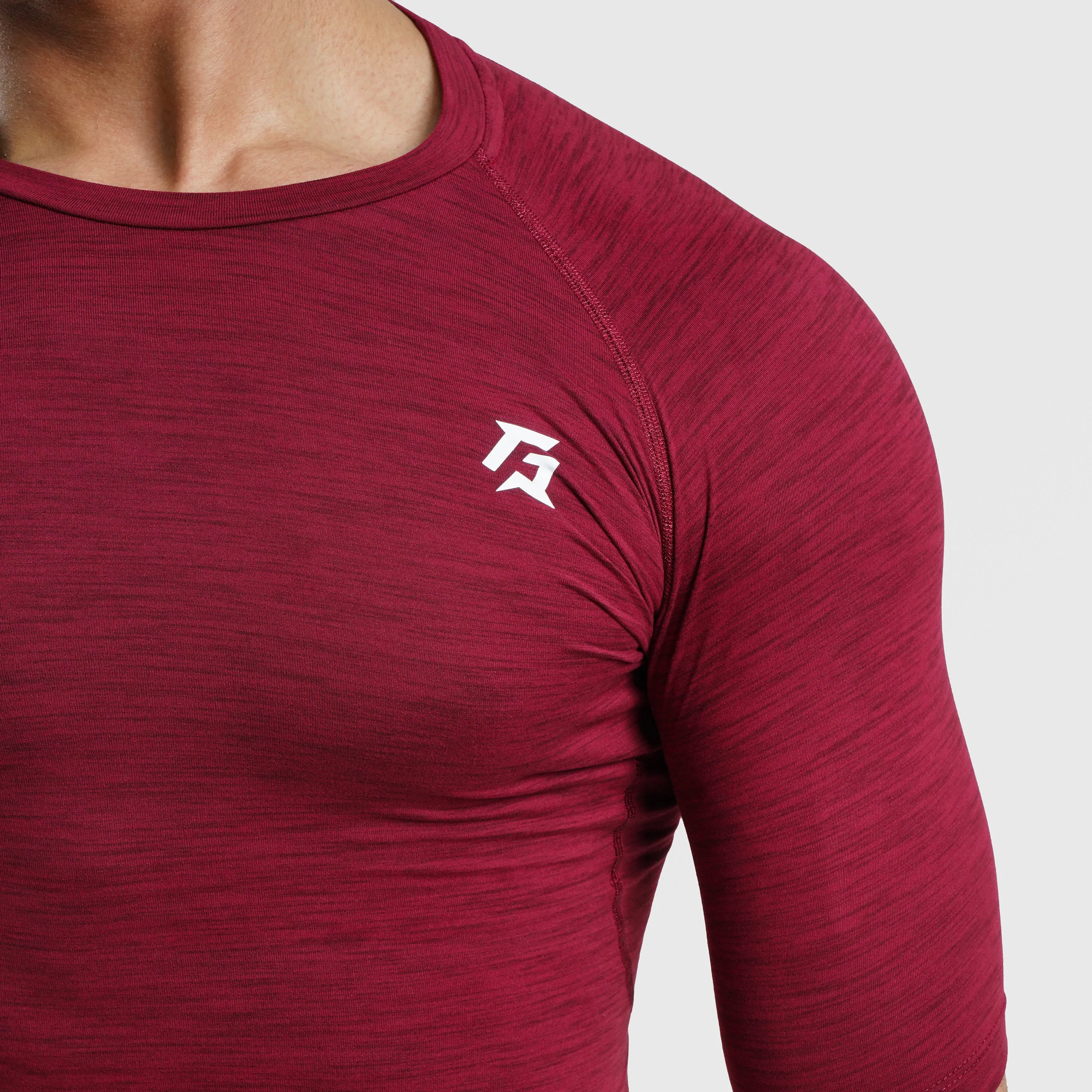 GA Compression Short Sleeves (Maroon)