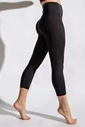 Lux Butter Compression Capri W/WAIST BAND