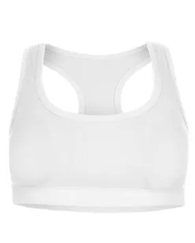 Me Moi White Racerback Beginner's Bra 2 Pack