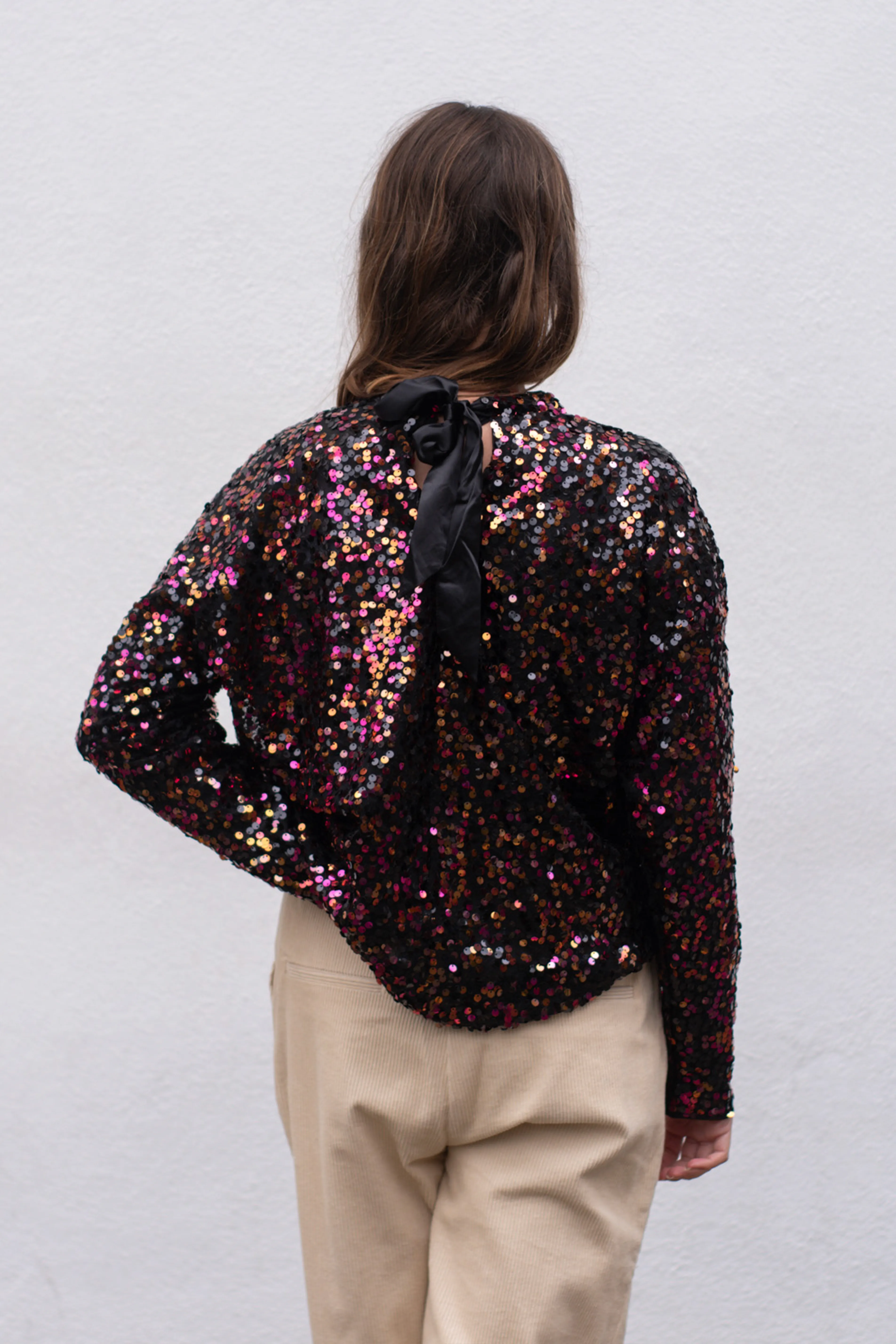 Numph Isabell Sequin Blouse