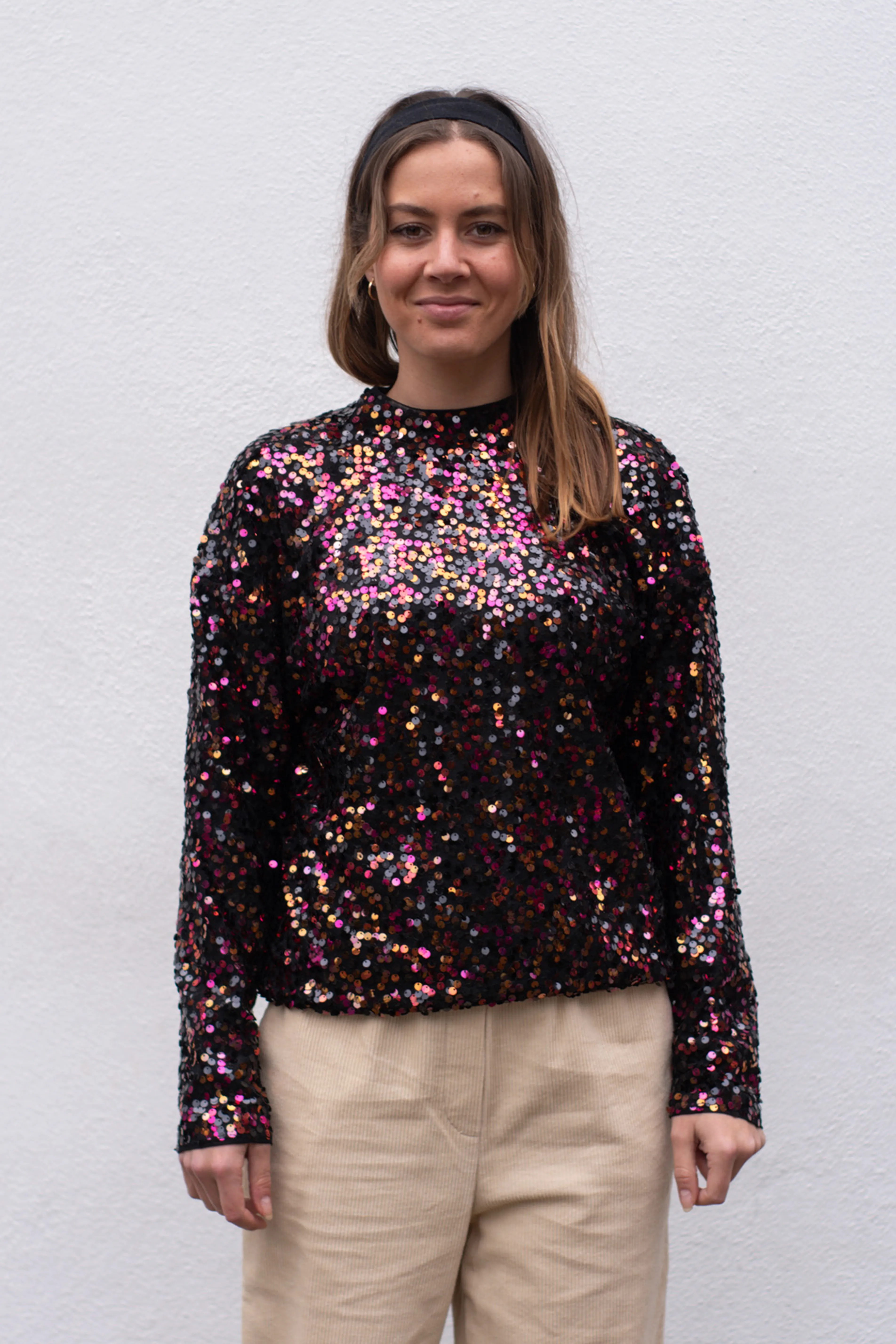 Numph Isabell Sequin Blouse