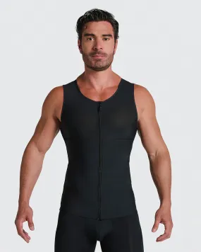 Post-Surgical Compression Vest with Double-Layered Fabric in Abs and Back