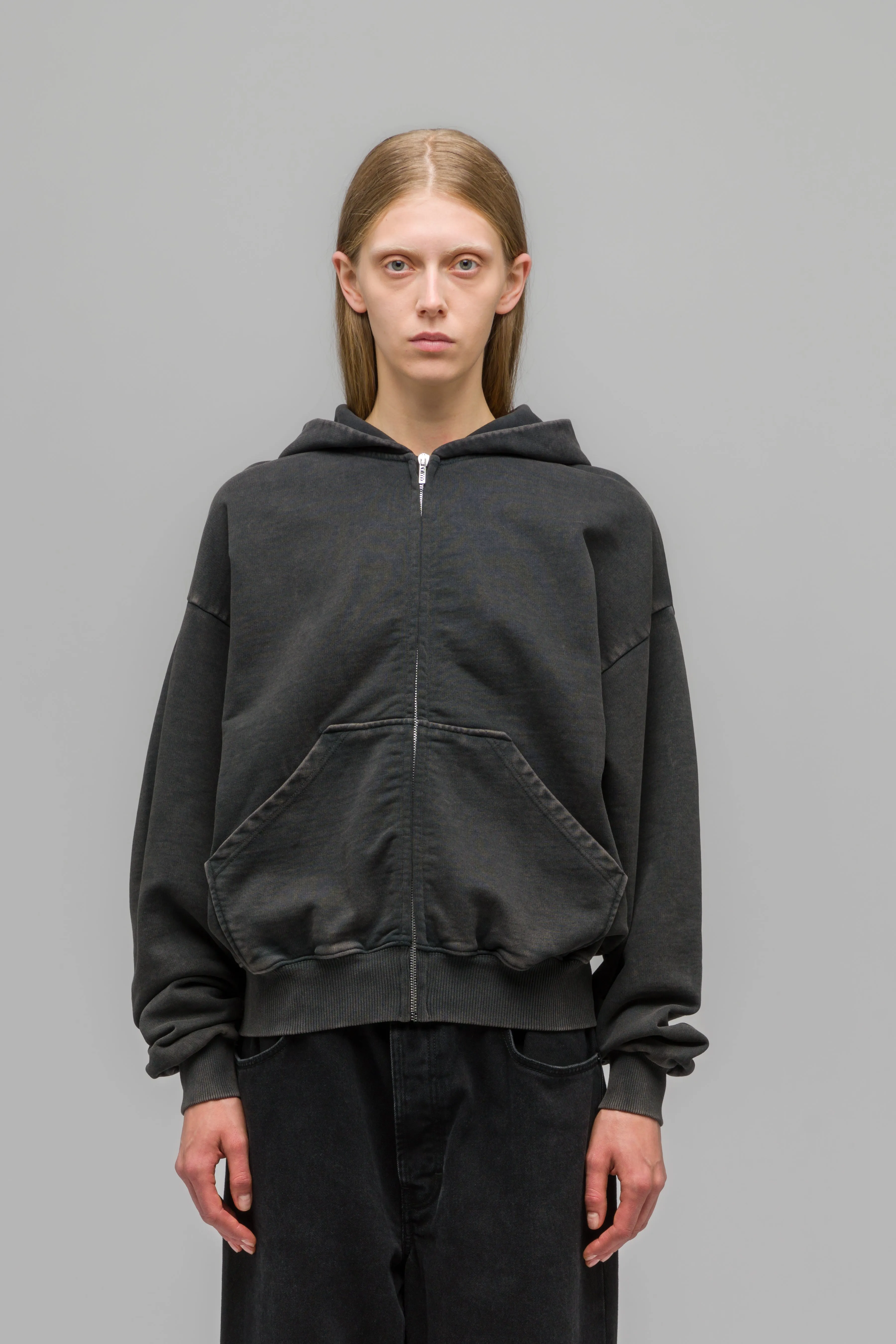 "LUSTER" ZIP-UP HOODIE