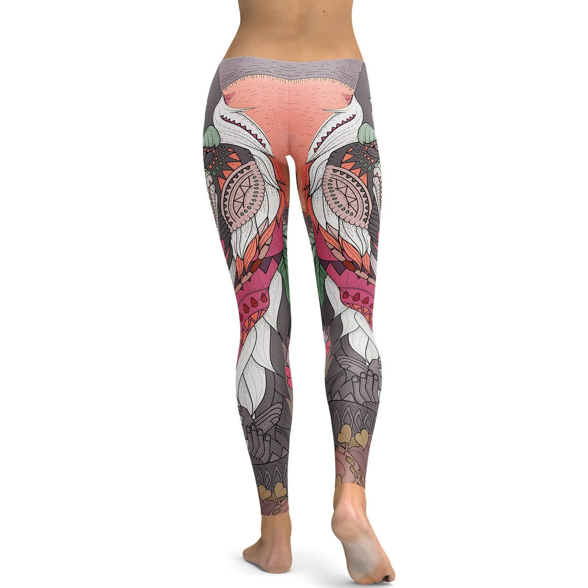 Rafiki Inspired Wise Baboon Yoga Leggings