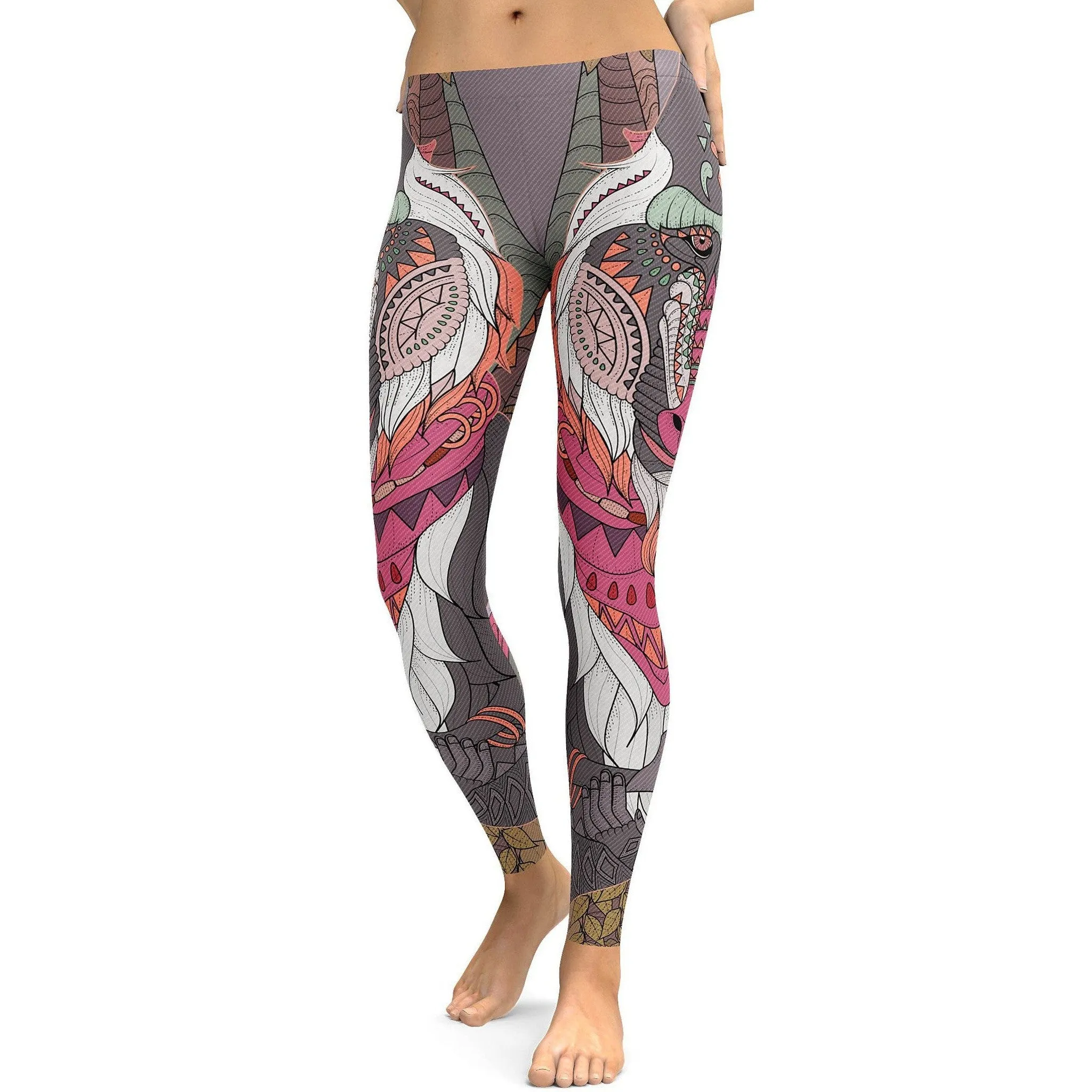 Rafiki Inspired Wise Baboon Yoga Leggings