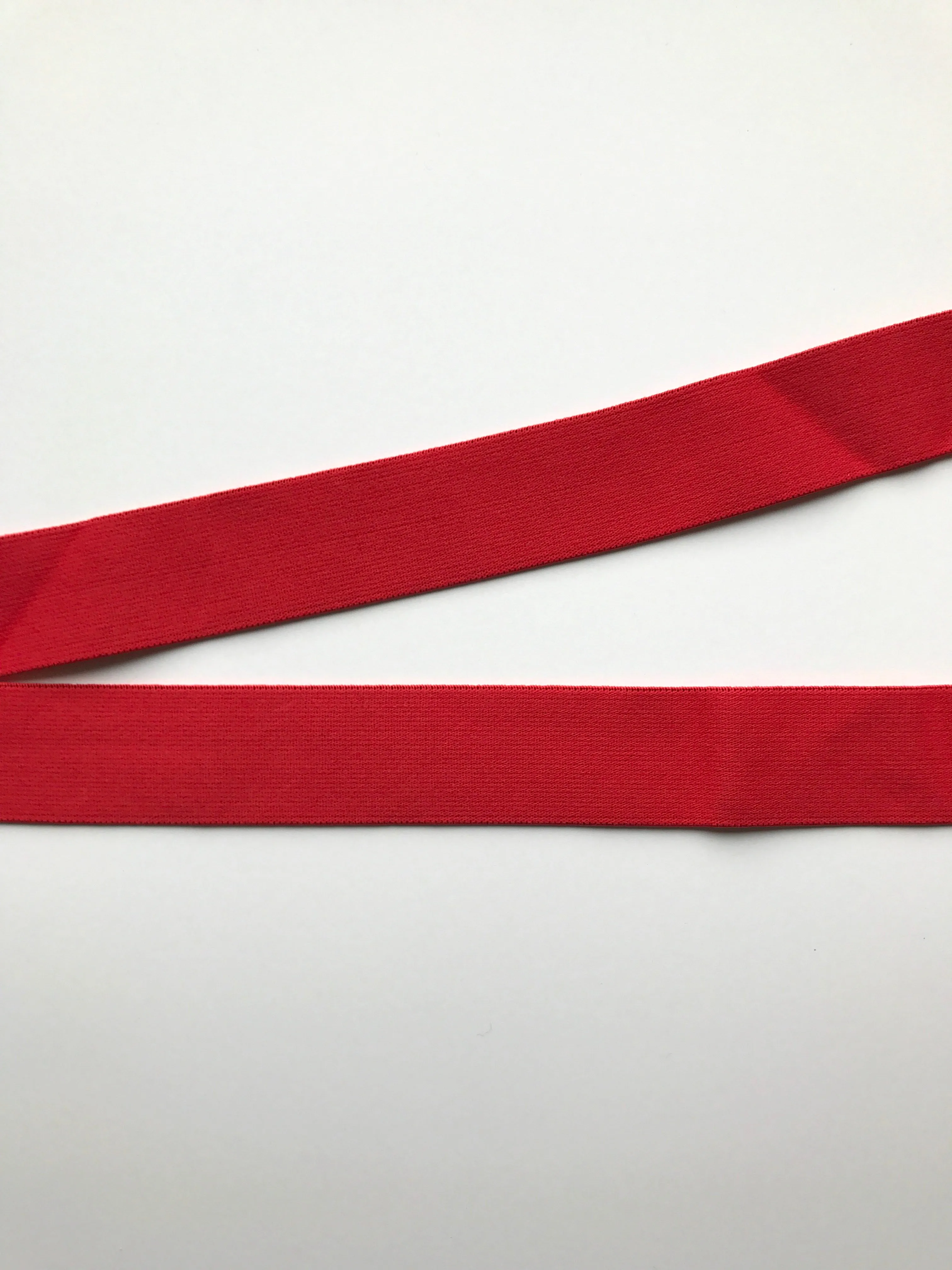 Red 1.25" Soft Brief Elastic