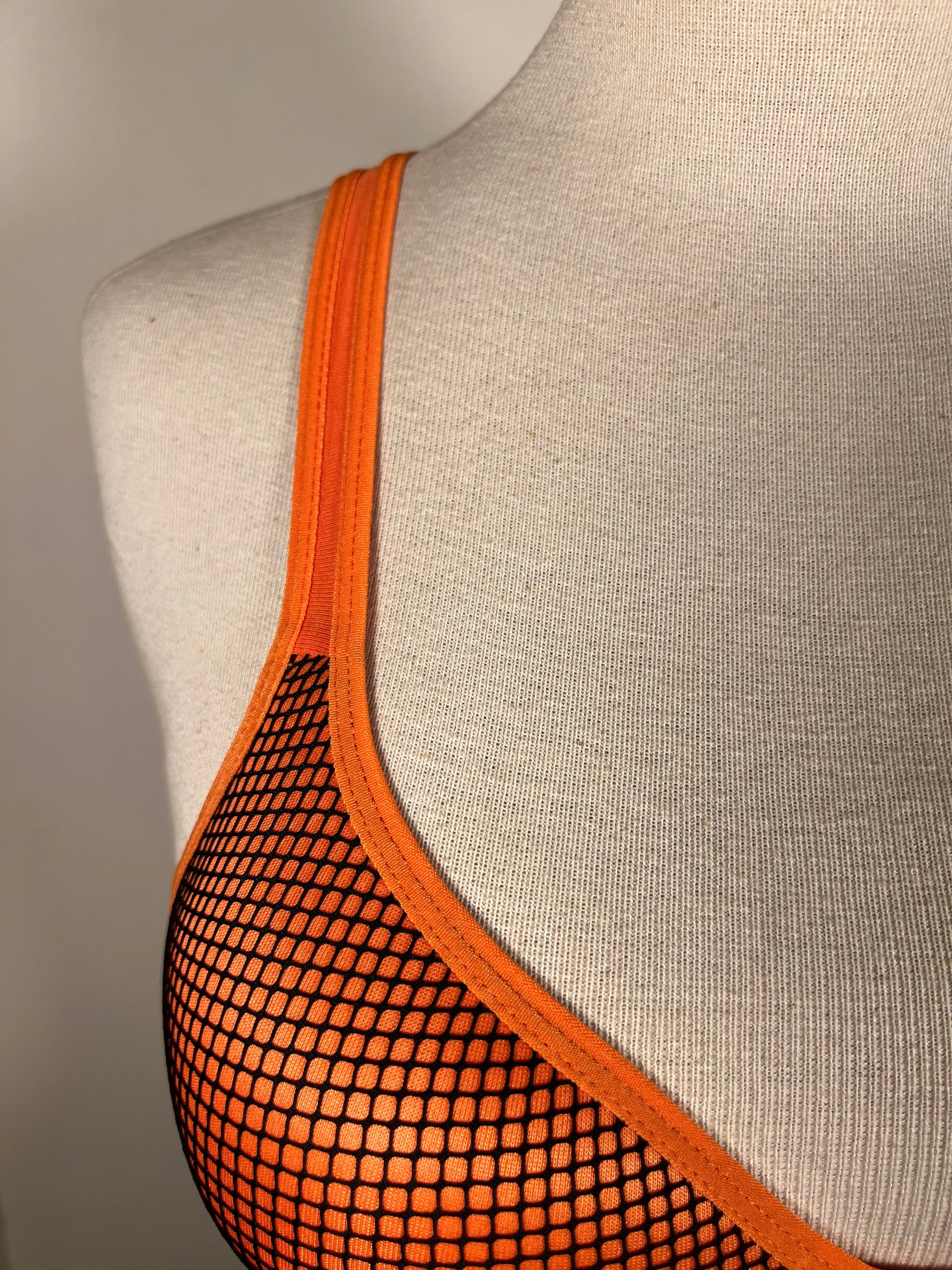 Rose Gold Sports Back Padded Bra