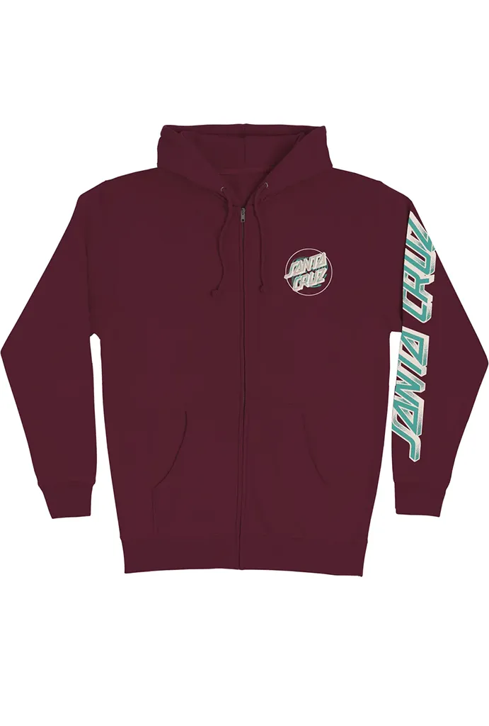 Santa Cruz Beginning Dot Zip Hoodie