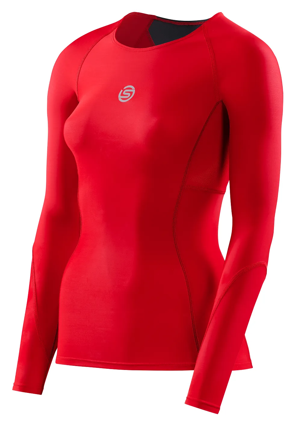 Skins Women's Compression Long Sleeve Tops 3-Series - Red