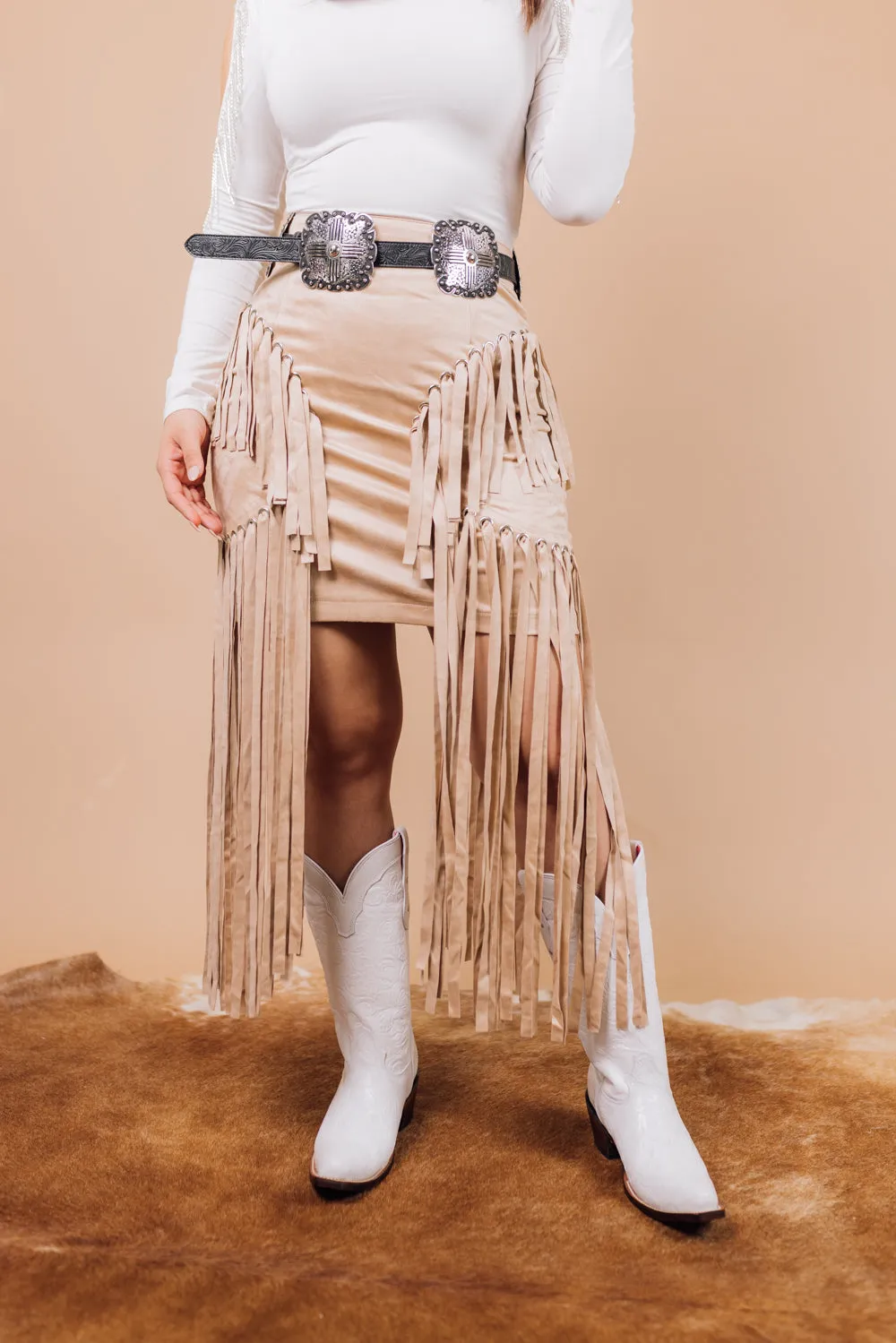 The Emiliana Fringe Skirt JJ