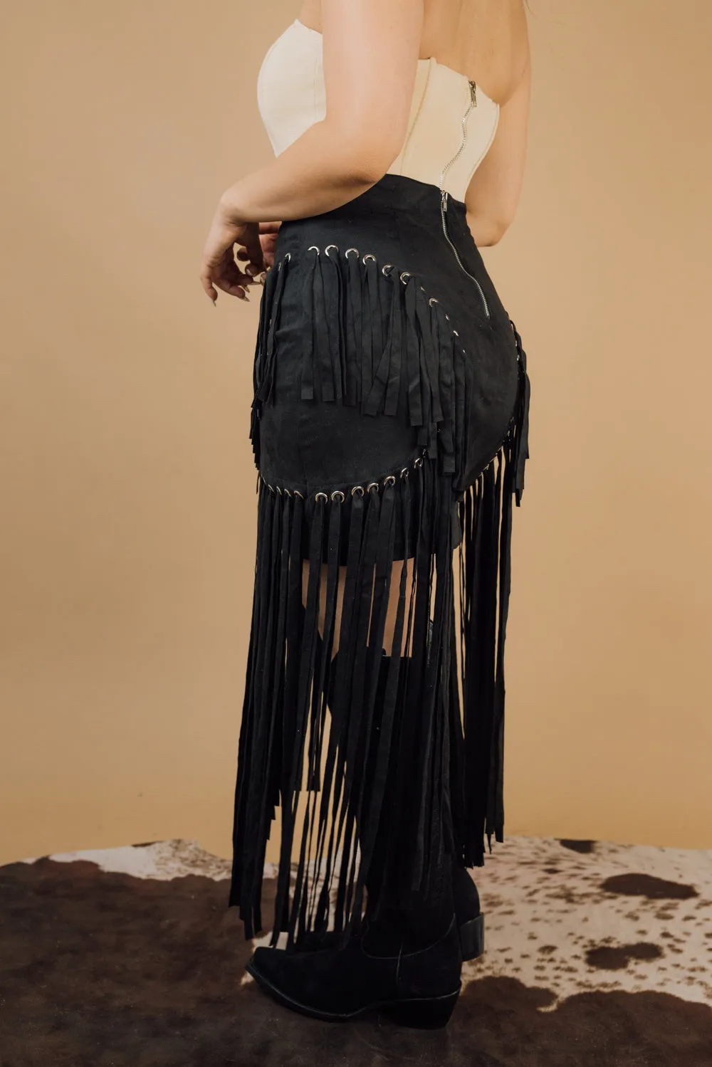 The Emiliana Fringe Skirt JJ