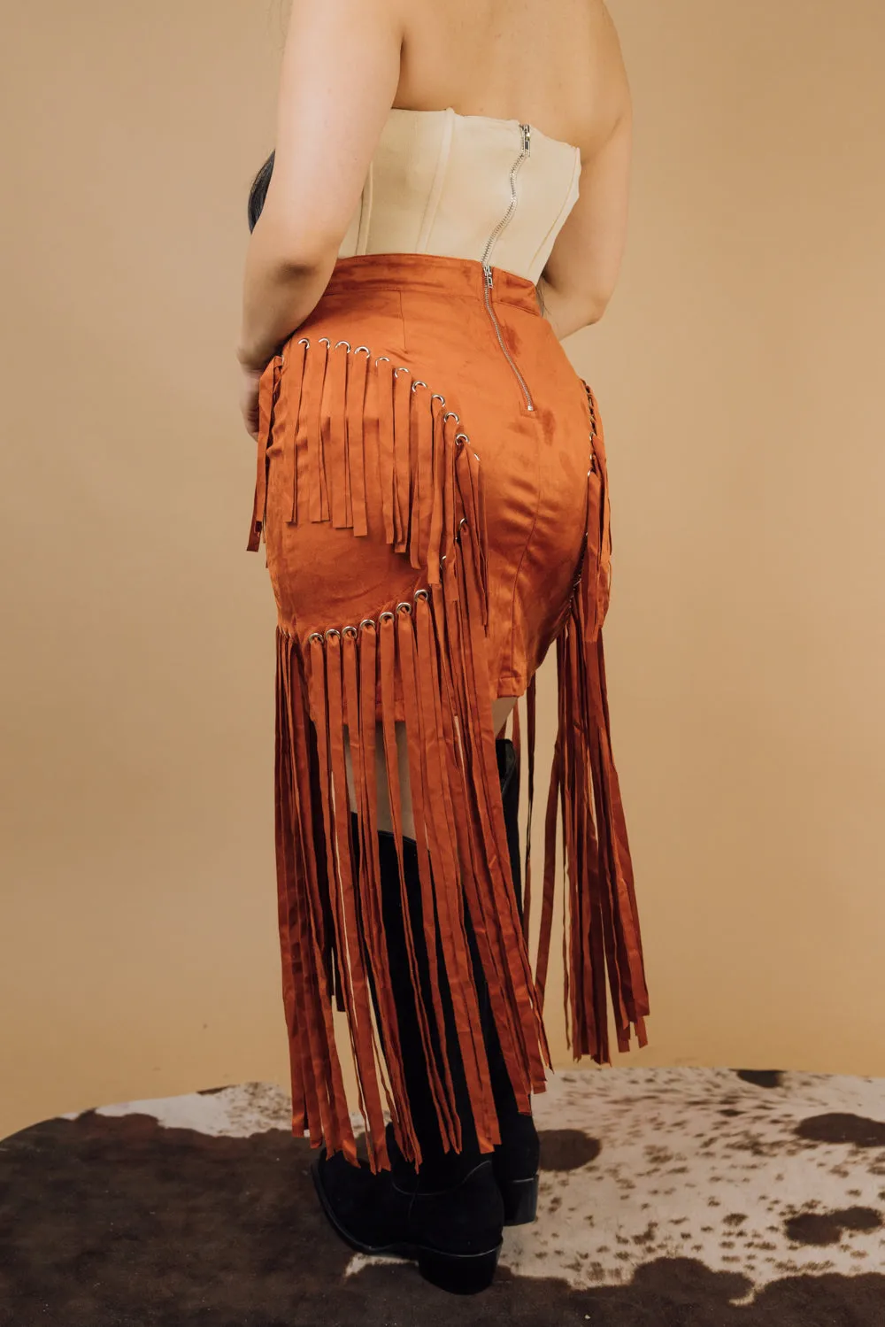 The Emiliana Fringe Skirt JJ