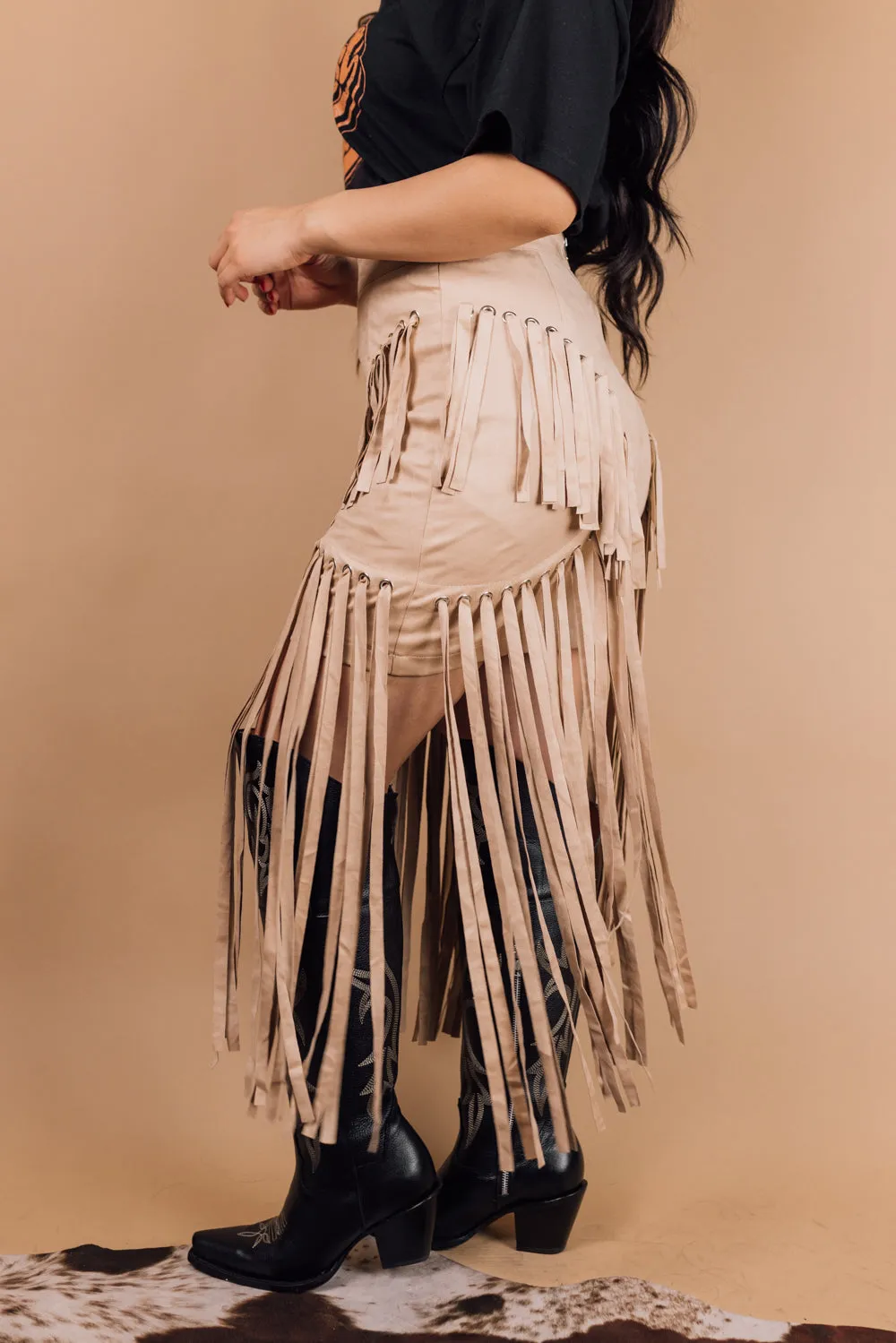 The Emiliana Fringe Skirt JJ