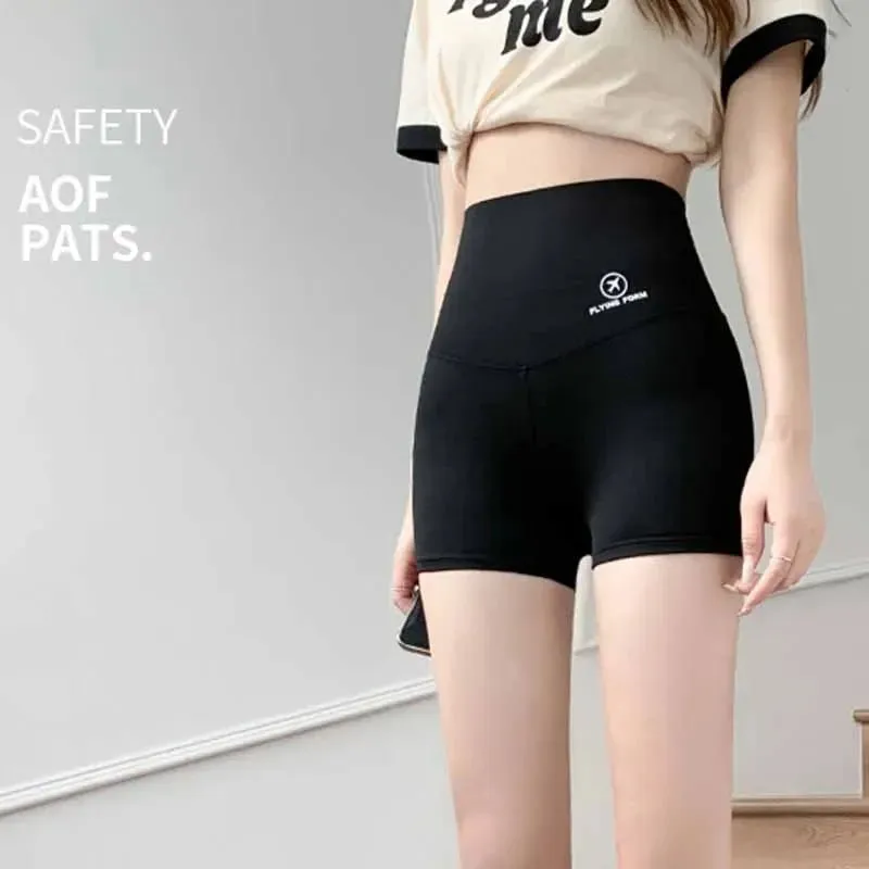 Women Sports Shorts High Waist Fitness Jogging Body Shaping Boxers Push Up Scrunch Butt Biker Slim Underwear