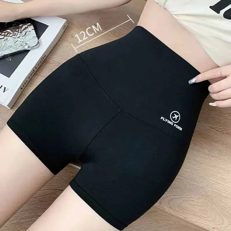 Women Sports Shorts High Waist Fitness Jogging Body Shaping Boxers Push Up Scrunch Butt Biker Slim Underwear