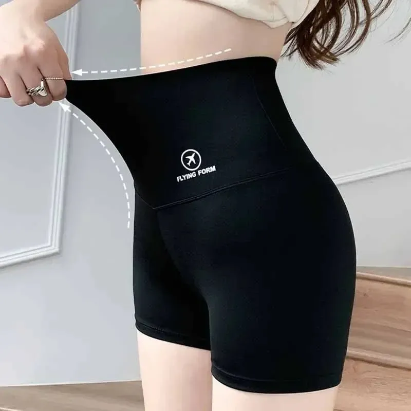 Women Sports Shorts High Waist Fitness Jogging Body Shaping Boxers Push Up Scrunch Butt Biker Slim Underwear