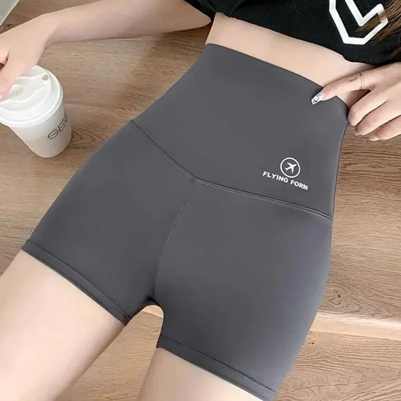 Women Sports Shorts High Waist Fitness Jogging Body Shaping Boxers Push Up Scrunch Butt Biker Slim Underwear