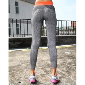 Women's Breathable Active Workout Capri Leggings Pants