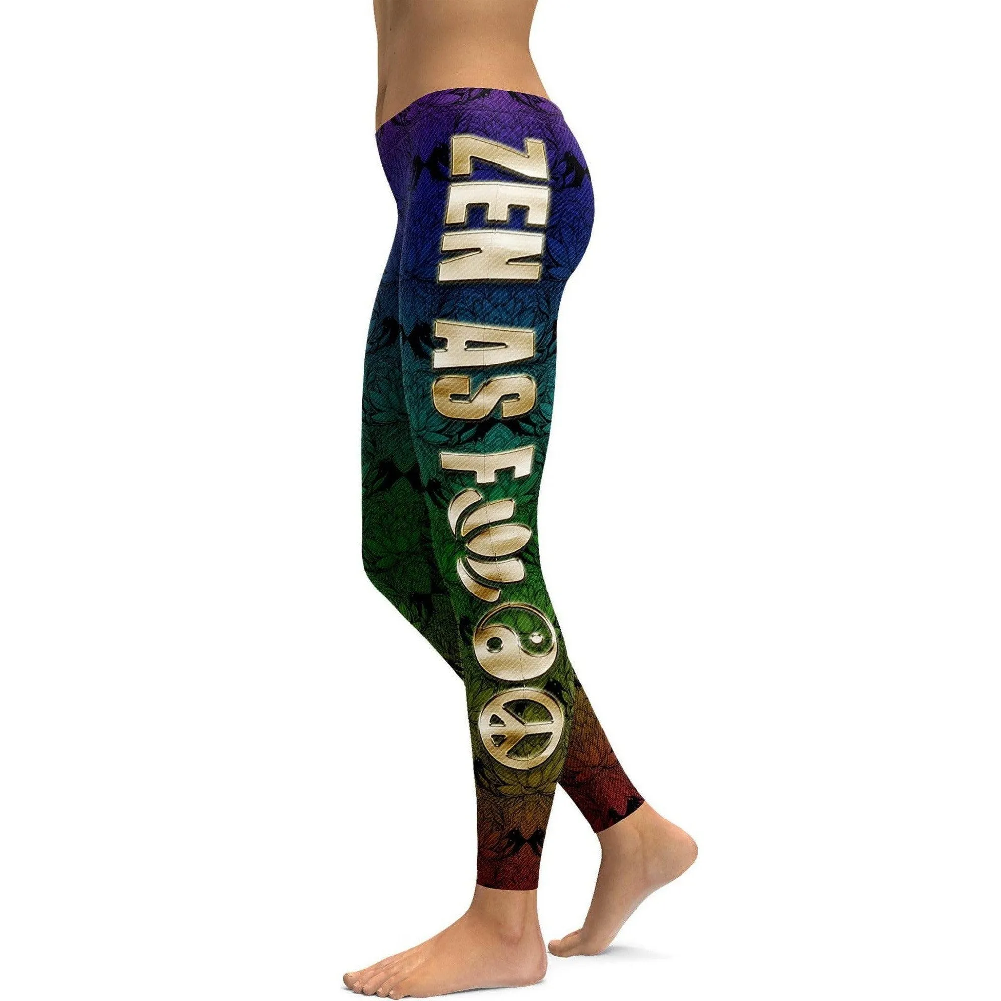 Zen as F@#$ Yoga Leggings